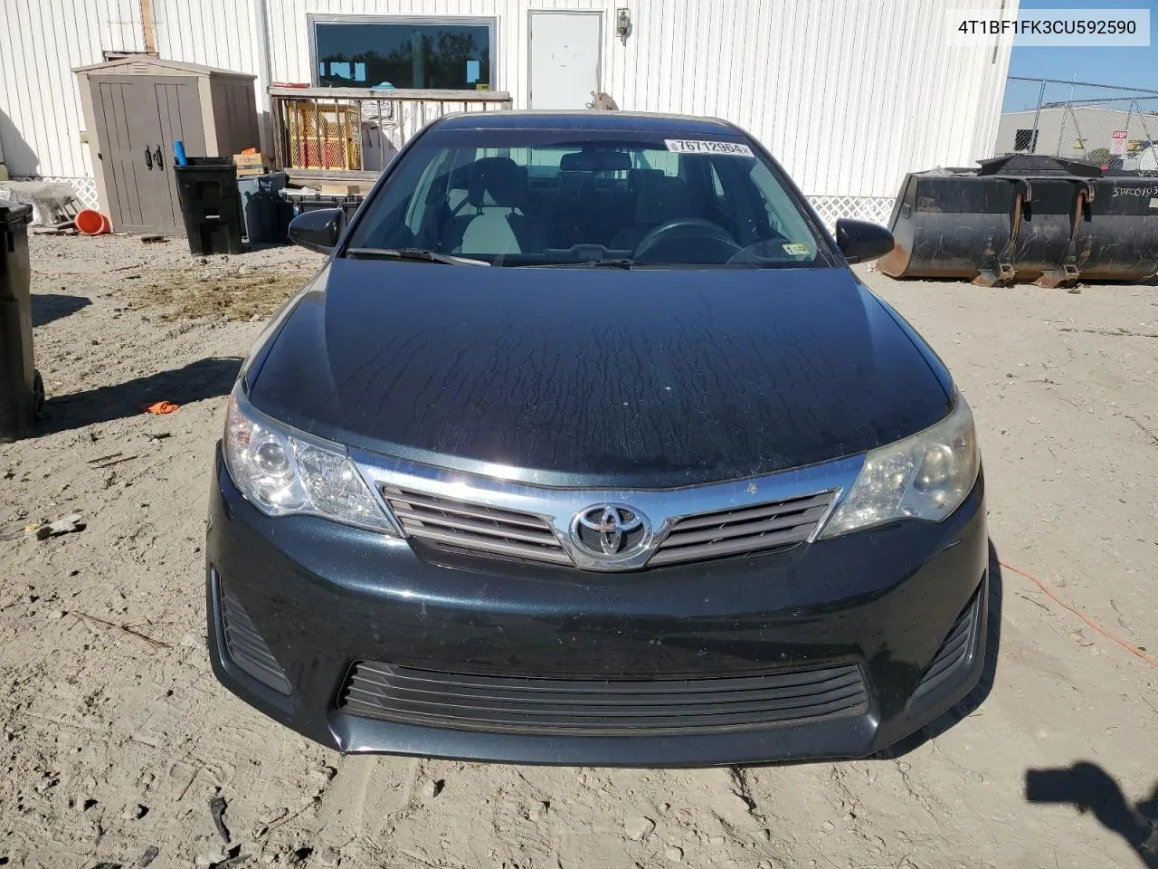 2012 Toyota Camry Base VIN: 4T1BF1FK3CU592590 Lot: 76712964