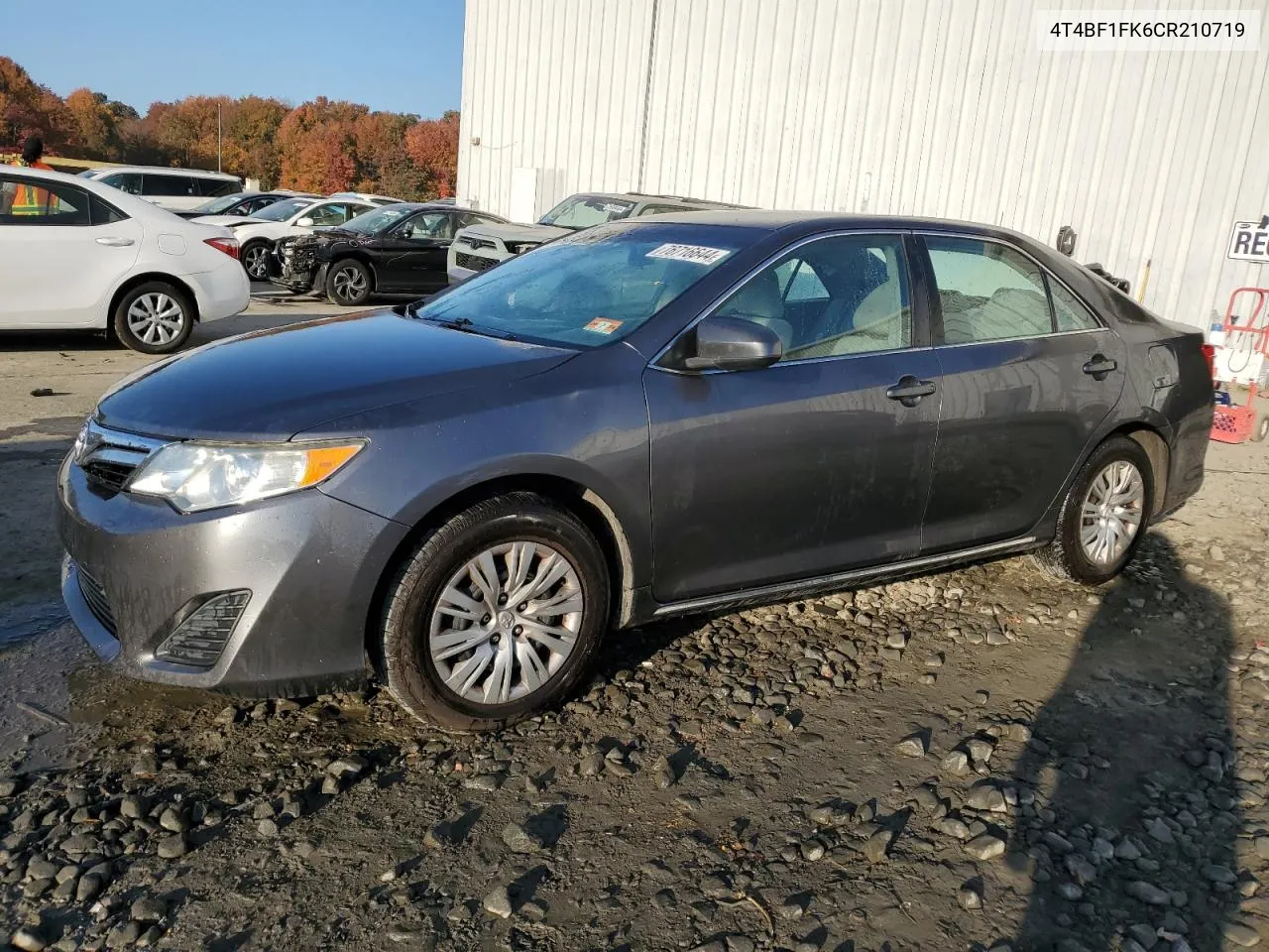 2012 Toyota Camry Base VIN: 4T4BF1FK6CR210719 Lot: 76716644