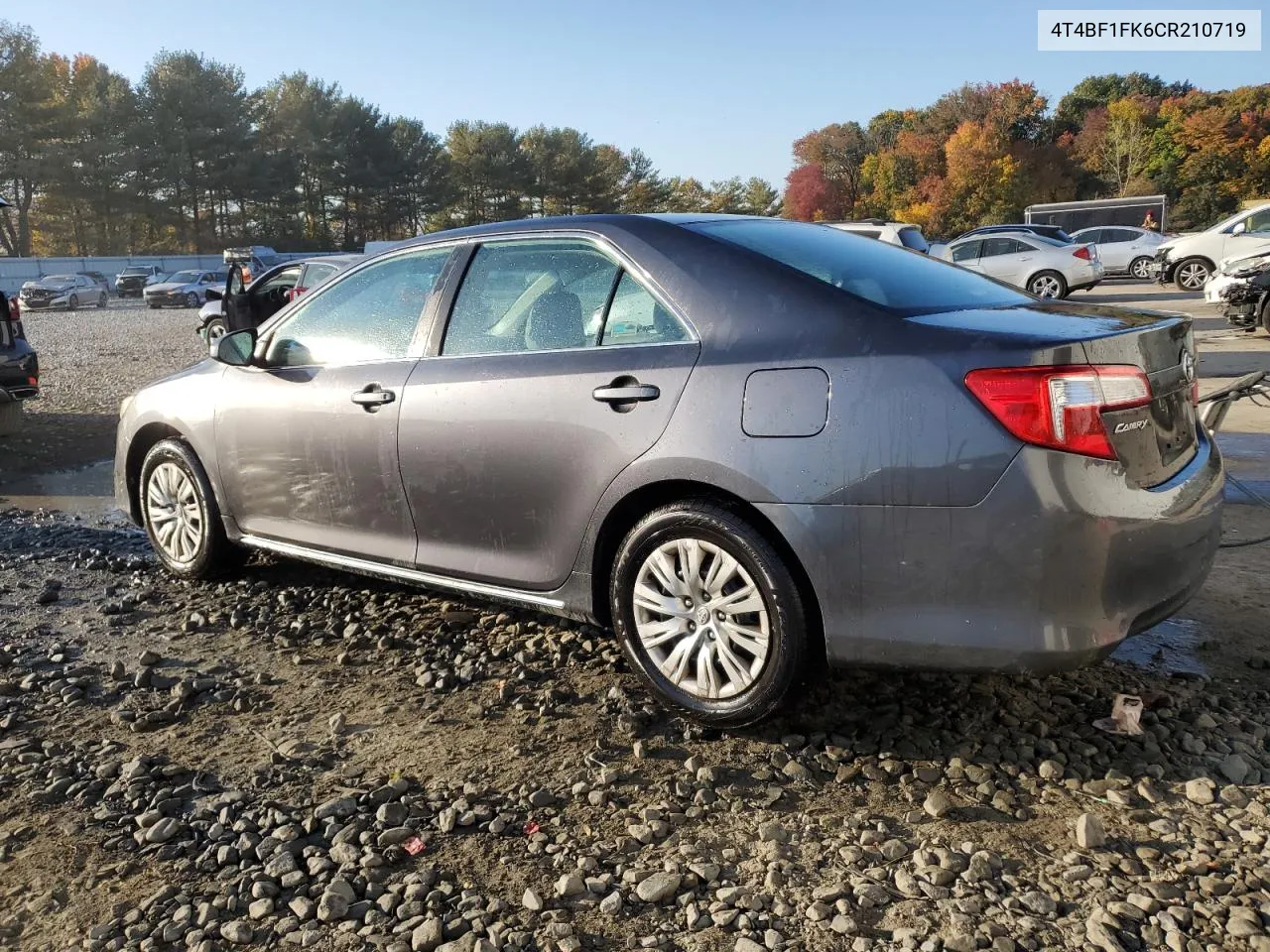 2012 Toyota Camry Base VIN: 4T4BF1FK6CR210719 Lot: 76716644