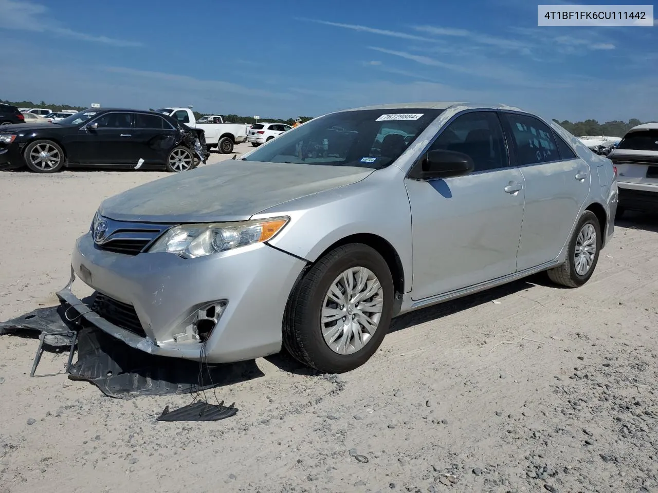 2012 Toyota Camry Base VIN: 4T1BF1FK6CU111442 Lot: 76729884