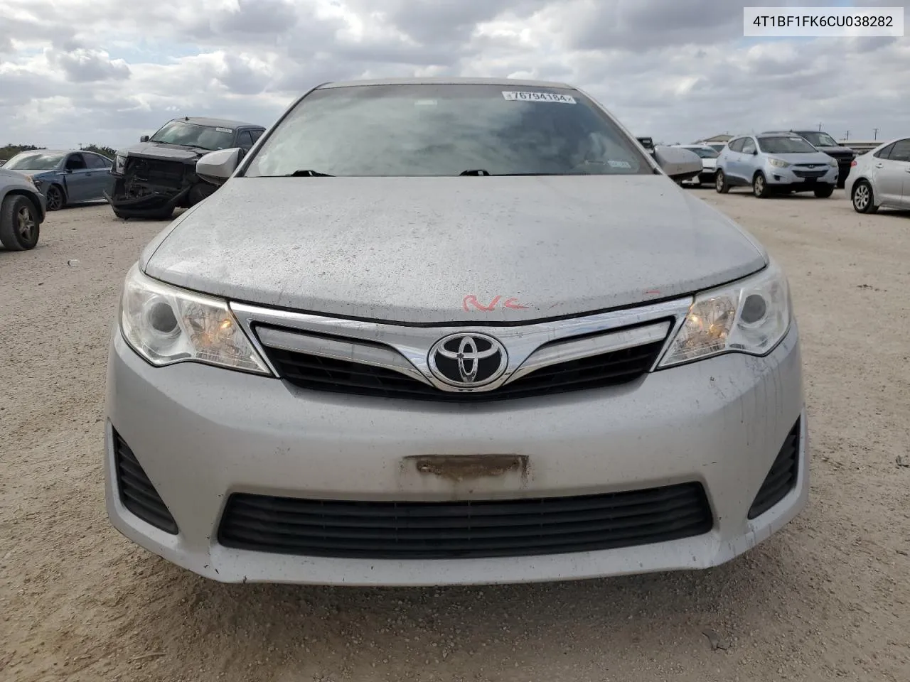 2012 Toyota Camry Base VIN: 4T1BF1FK6CU038282 Lot: 76794184