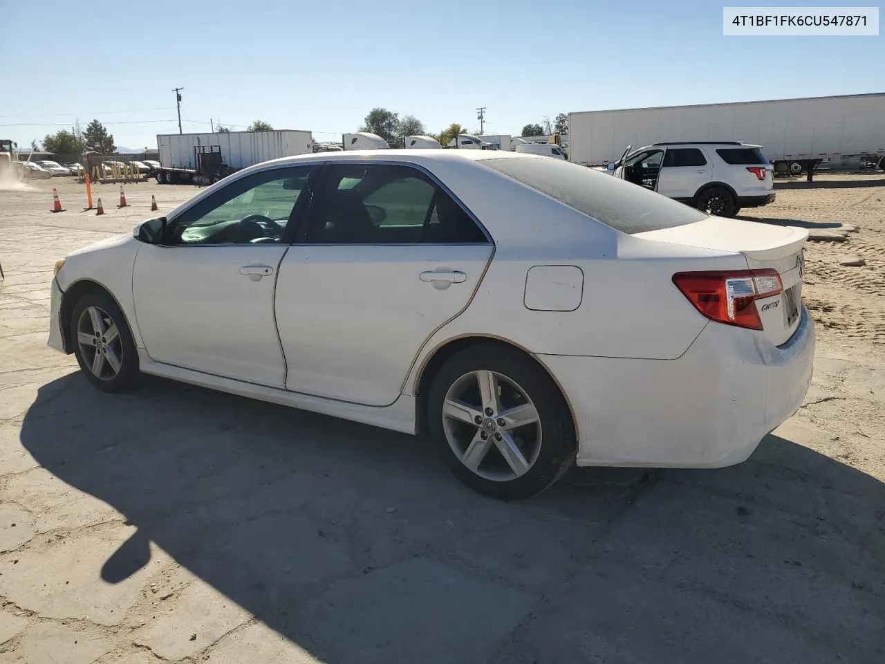 2012 Toyota Camry Base VIN: 4T1BF1FK6CU547871 Lot: 76808024