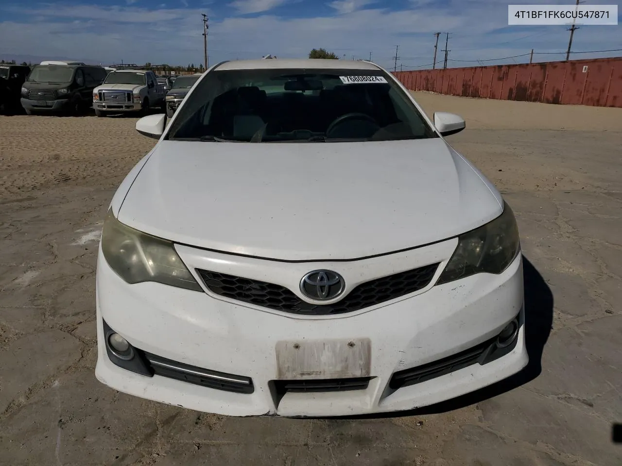 4T1BF1FK6CU547871 2012 Toyota Camry Base