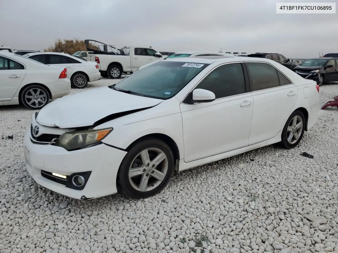 2012 Toyota Camry Base VIN: 4T1BF1FK7CU106895 Lot: 76912294