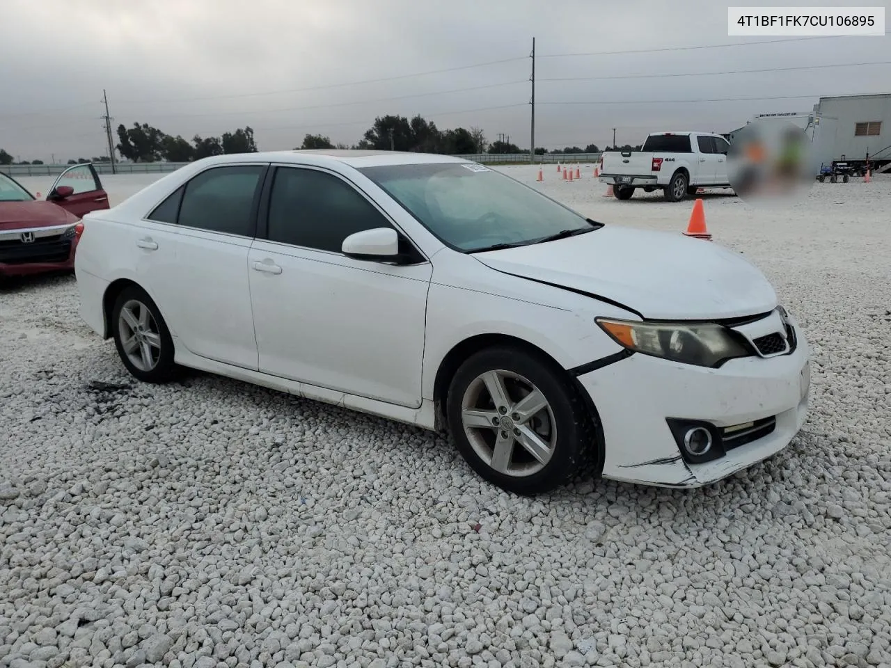 2012 Toyota Camry Base VIN: 4T1BF1FK7CU106895 Lot: 76912294