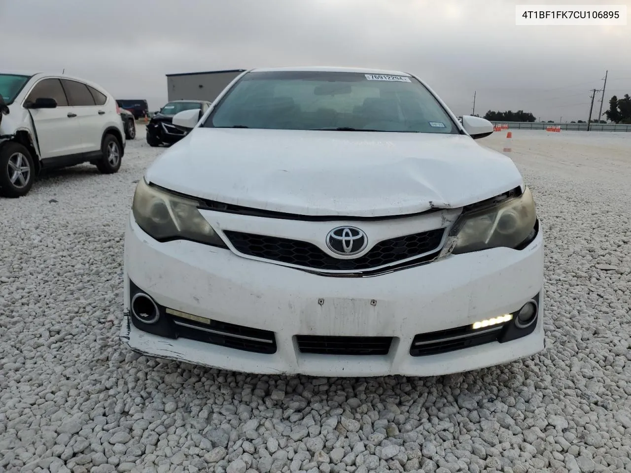 2012 Toyota Camry Base VIN: 4T1BF1FK7CU106895 Lot: 76912294