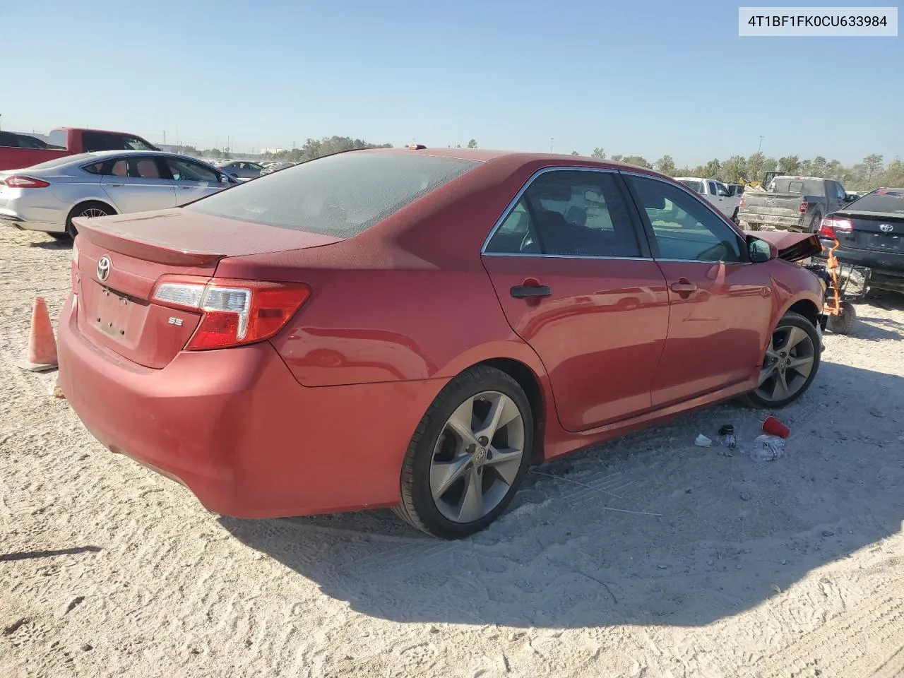 2012 Toyota Camry Base VIN: 4T1BF1FK0CU633984 Lot: 77030794