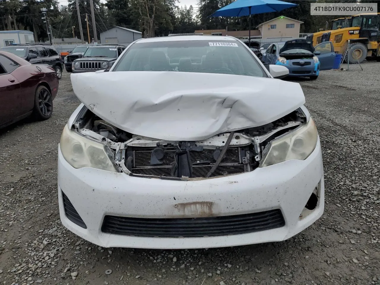 2012 Toyota Camry Hybrid VIN: 4T1BD1FK9CU007176 Lot: 77110384