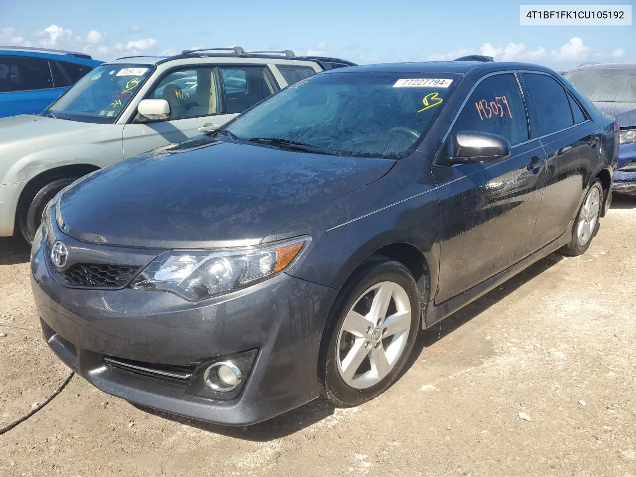 2012 Toyota Camry Base VIN: 4T1BF1FK1CU105192 Lot: 77227794