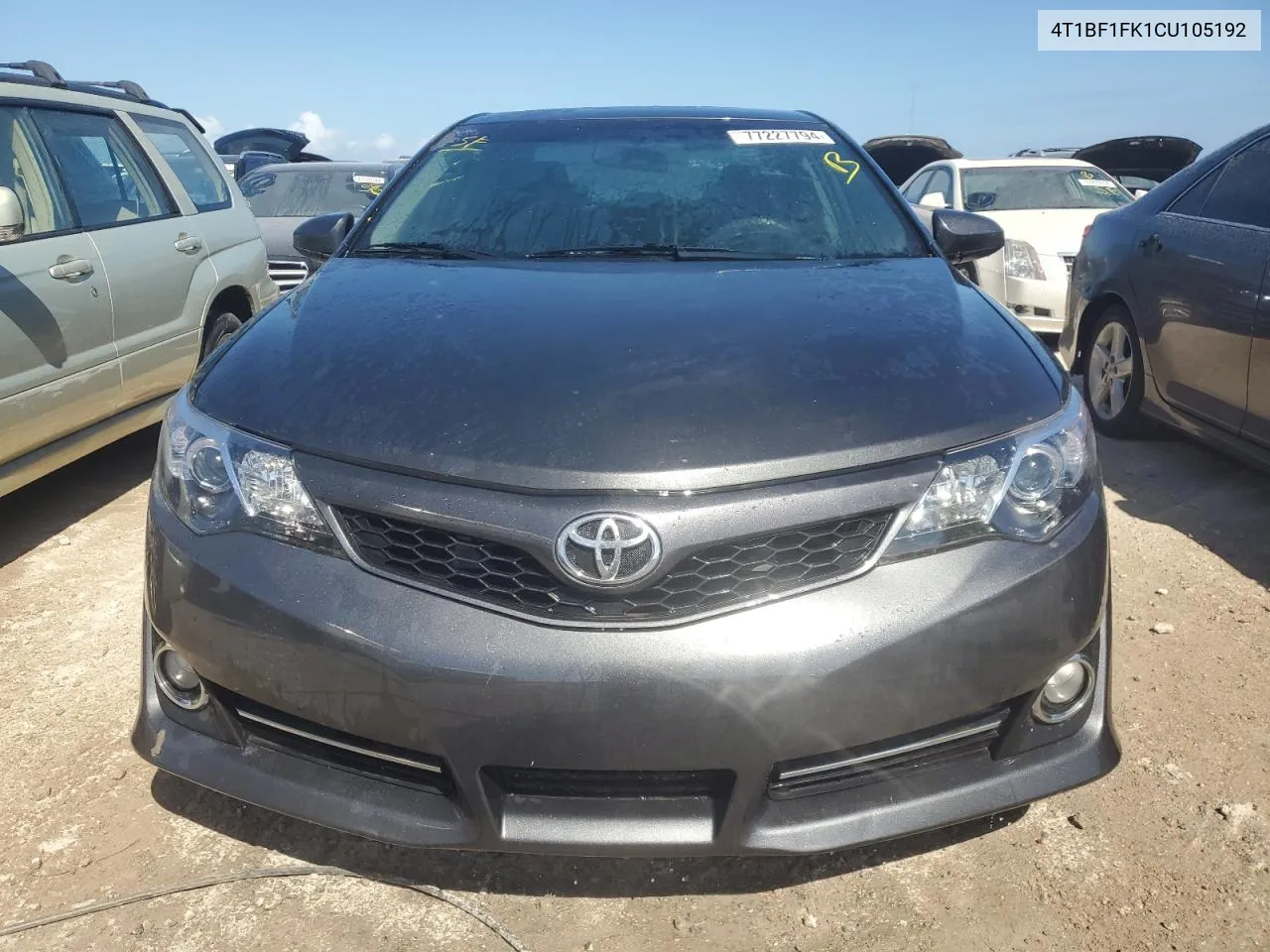 2012 Toyota Camry Base VIN: 4T1BF1FK1CU105192 Lot: 77227794