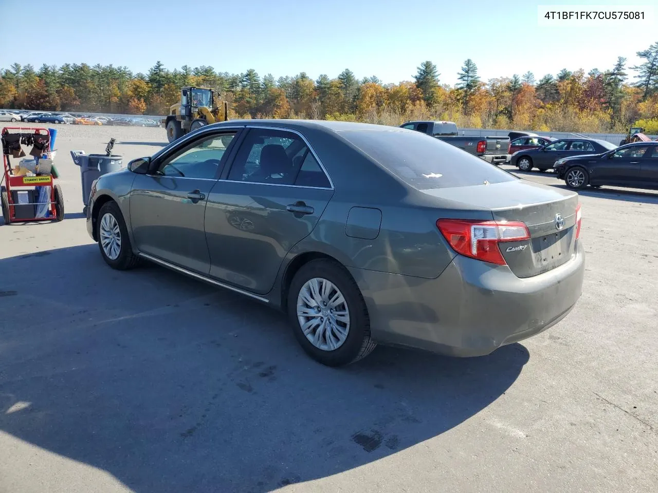 2012 Toyota Camry Base VIN: 4T1BF1FK7CU575081 Lot: 77259544