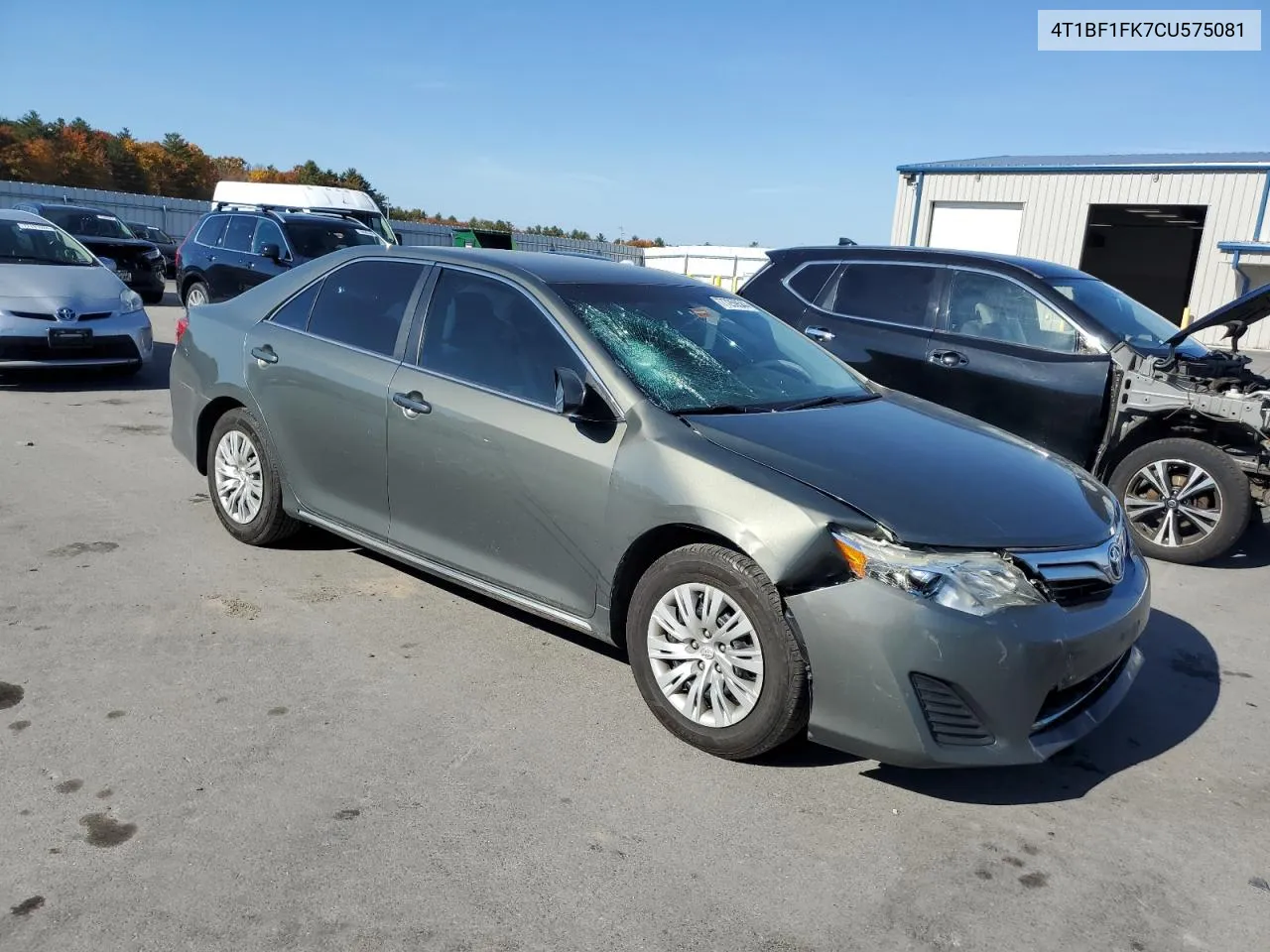 2012 Toyota Camry Base VIN: 4T1BF1FK7CU575081 Lot: 77259544