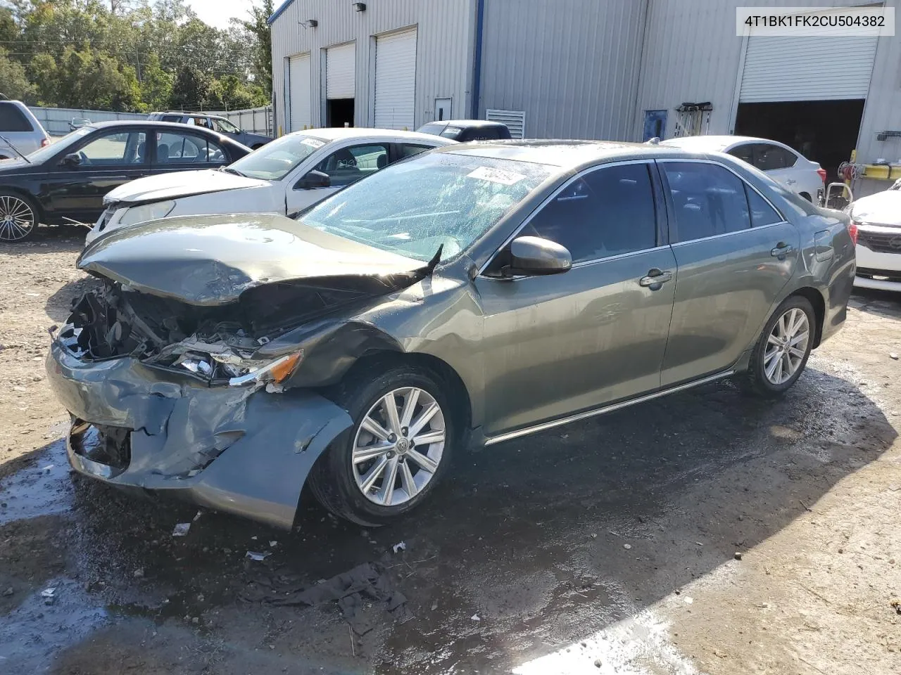 2012 Toyota Camry Se VIN: 4T1BK1FK2CU504382 Lot: 77304594