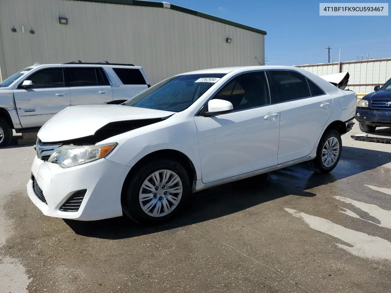 2012 Toyota Camry Base VIN: 4T1BF1FK9CU593467 Lot: 77362934