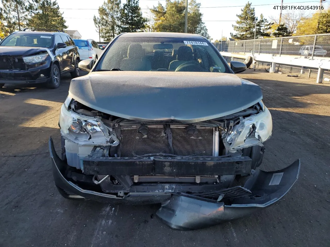 4T1BF1FK4CU543916 2012 Toyota Camry Base