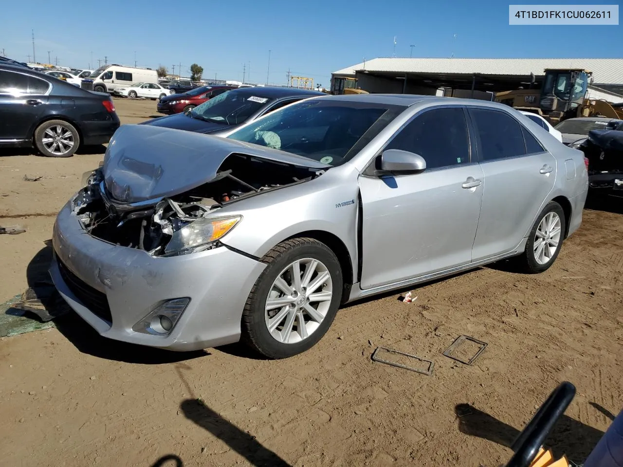 2012 Toyota Camry Hybrid VIN: 4T1BD1FK1CU062611 Lot: 77455654