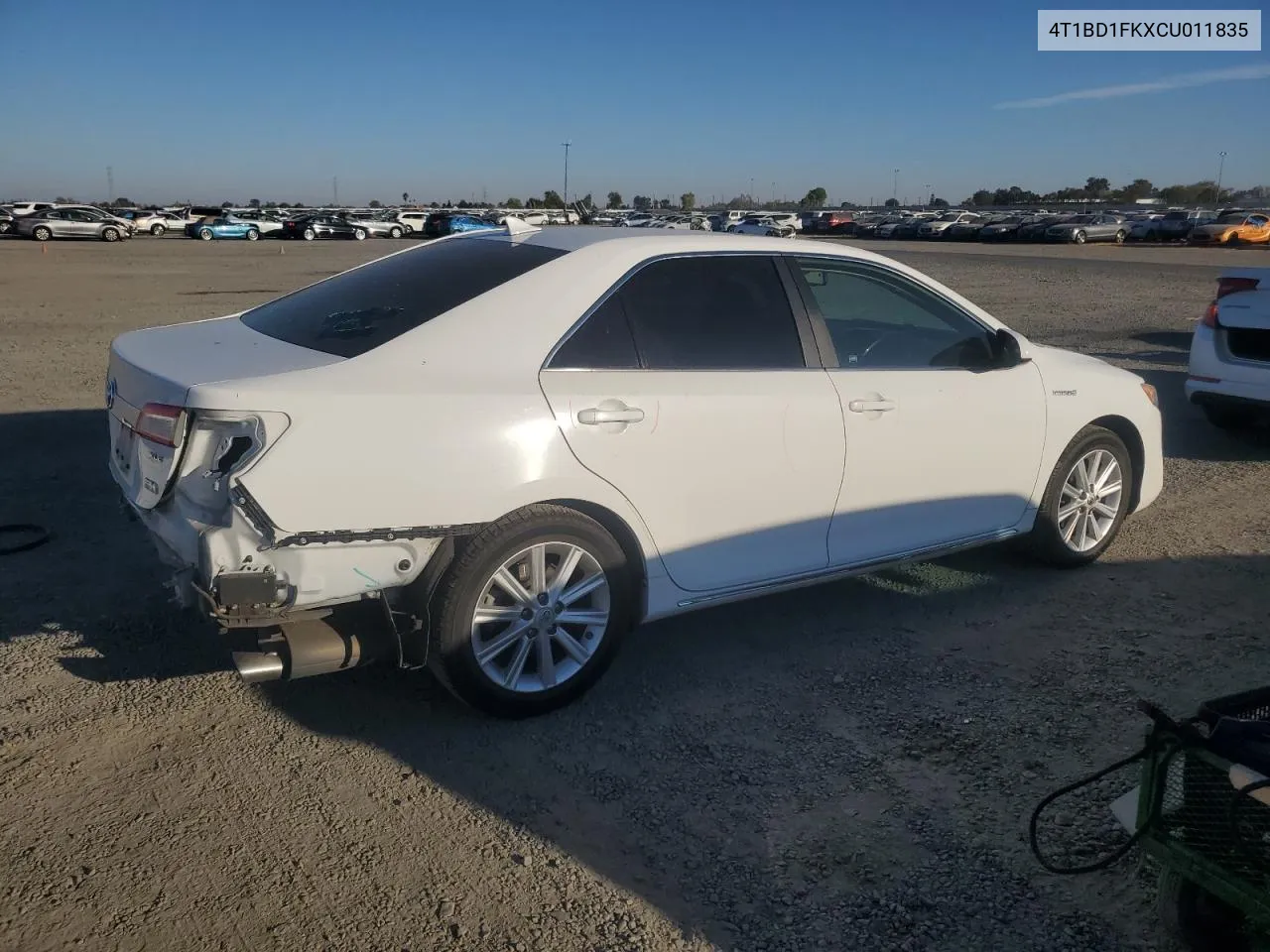 4T1BD1FKXCU011835 2012 Toyota Camry Hybrid