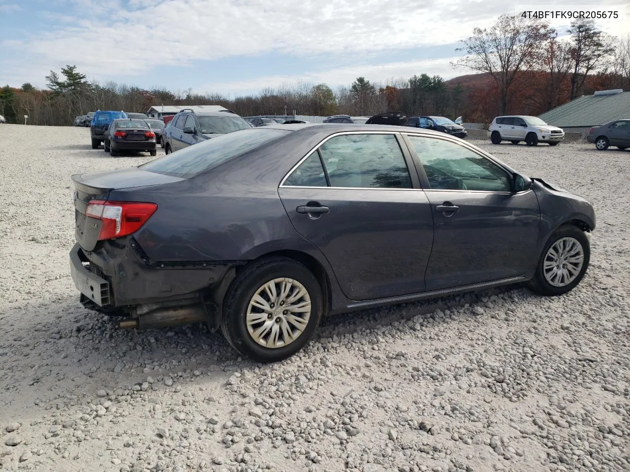 2012 Toyota Camry Base VIN: 4T4BF1FK9CR205675 Lot: 77520214