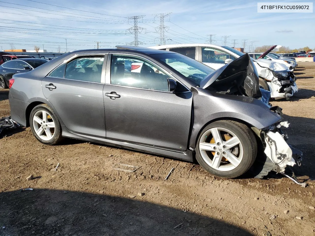 2012 Toyota Camry Base VIN: 4T1BF1FK1CU059072 Lot: 77597954