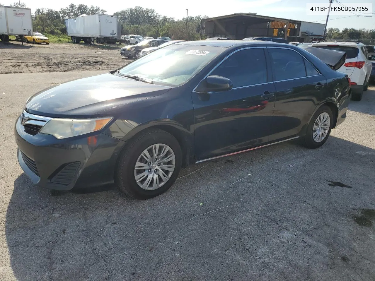 2012 Toyota Camry Base VIN: 4T1BF1FK5CU057955 Lot: 77670864