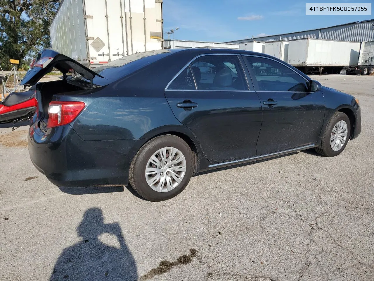 2012 Toyota Camry Base VIN: 4T1BF1FK5CU057955 Lot: 77670864