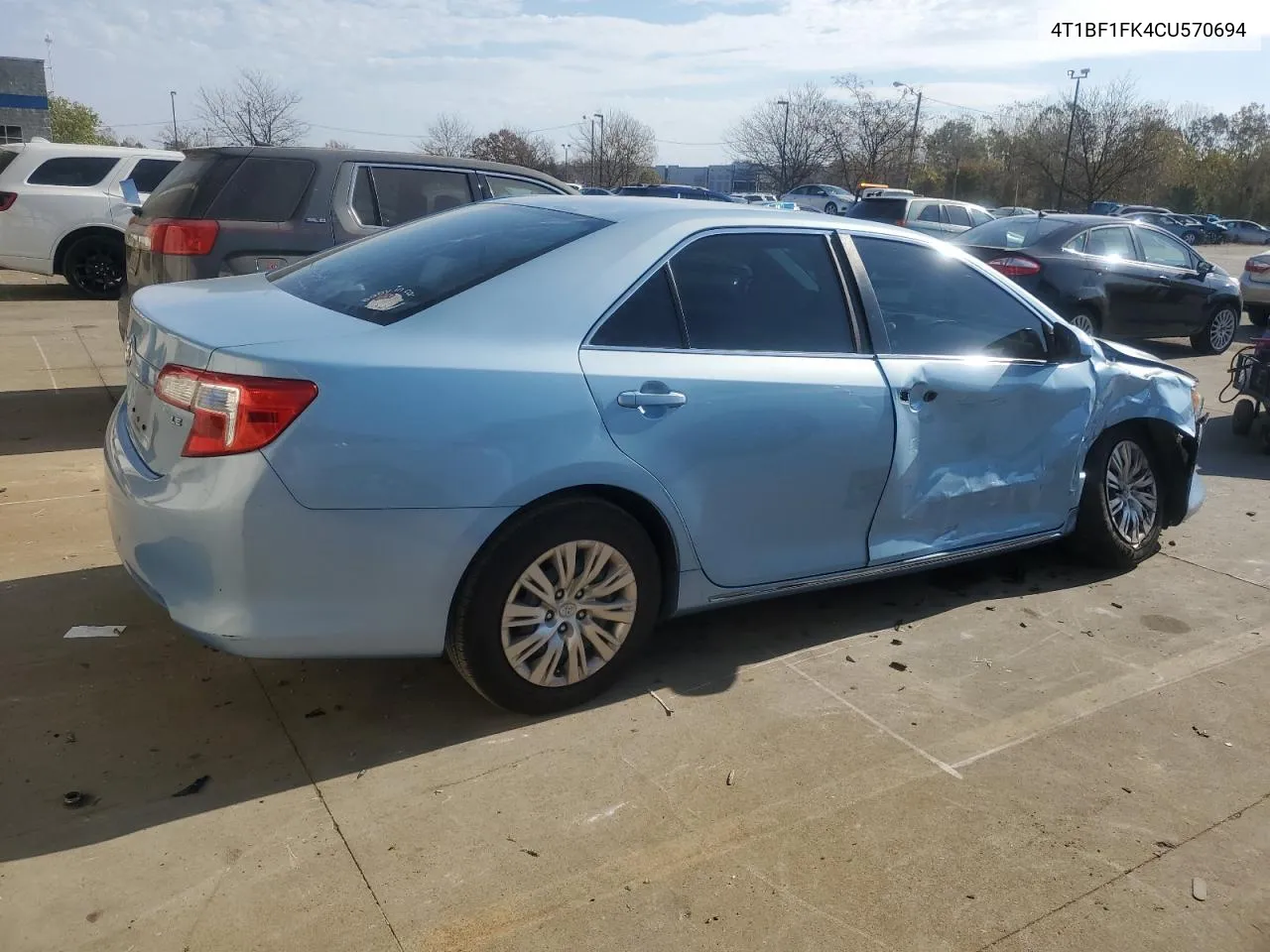 4T1BF1FK4CU570694 2012 Toyota Camry Base