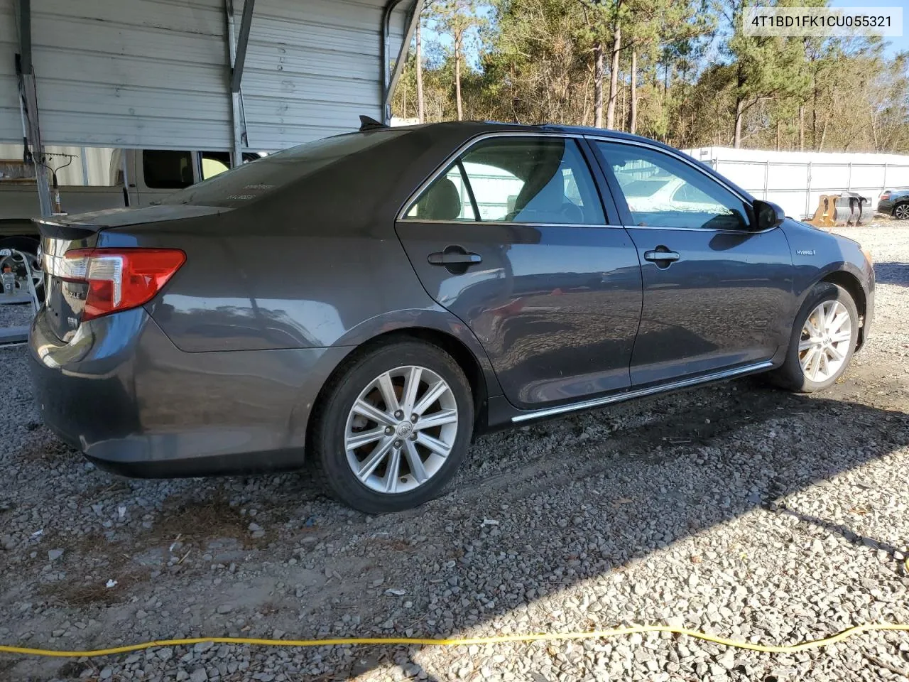 2012 Toyota Camry Hybrid VIN: 4T1BD1FK1CU055321 Lot: 77703774