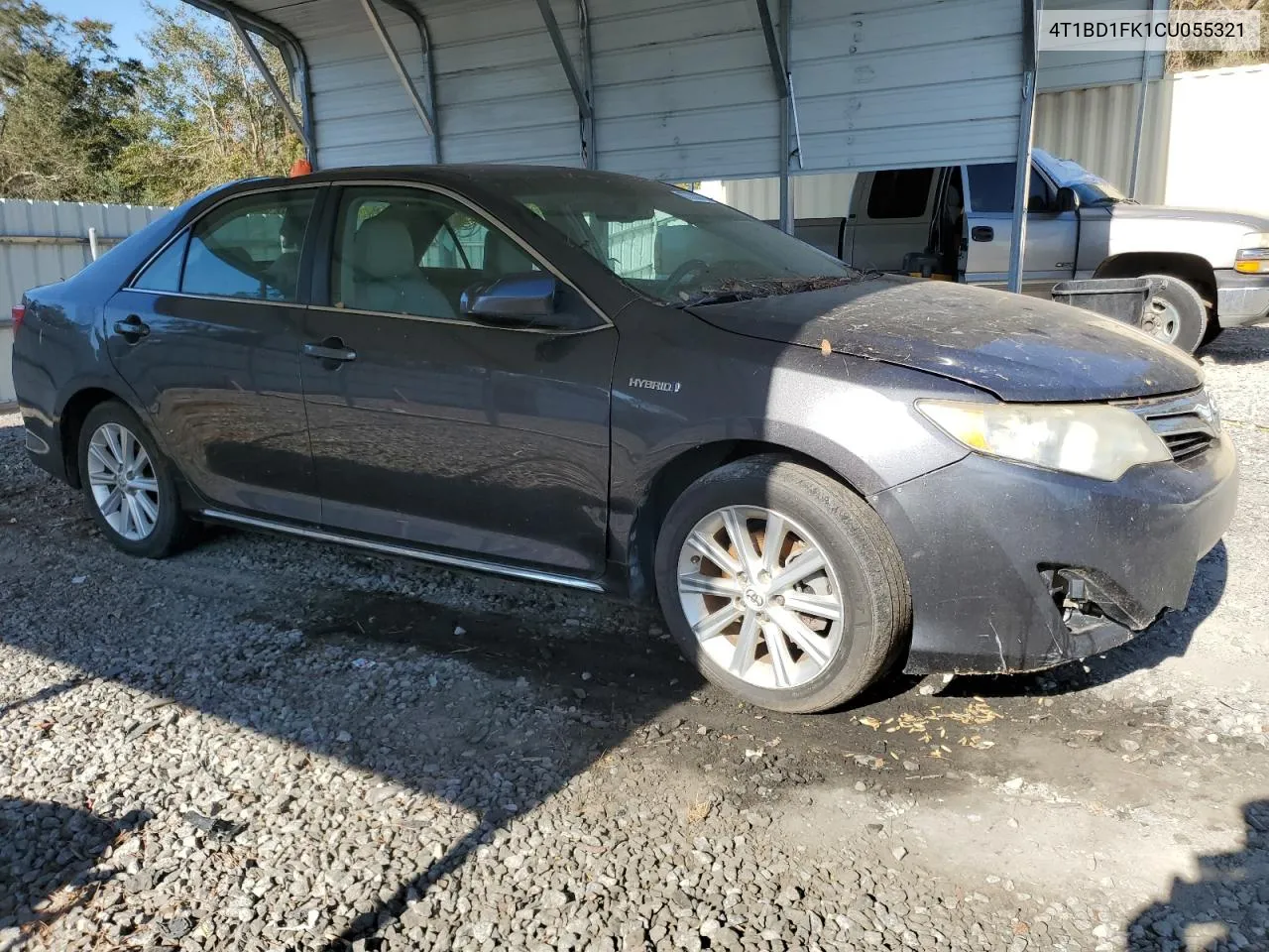 2012 Toyota Camry Hybrid VIN: 4T1BD1FK1CU055321 Lot: 77703774