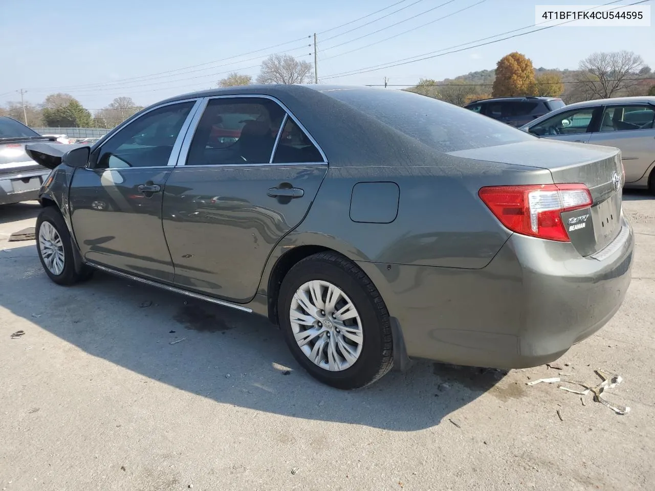 2012 Toyota Camry Base VIN: 4T1BF1FK4CU544595 Lot: 77704694