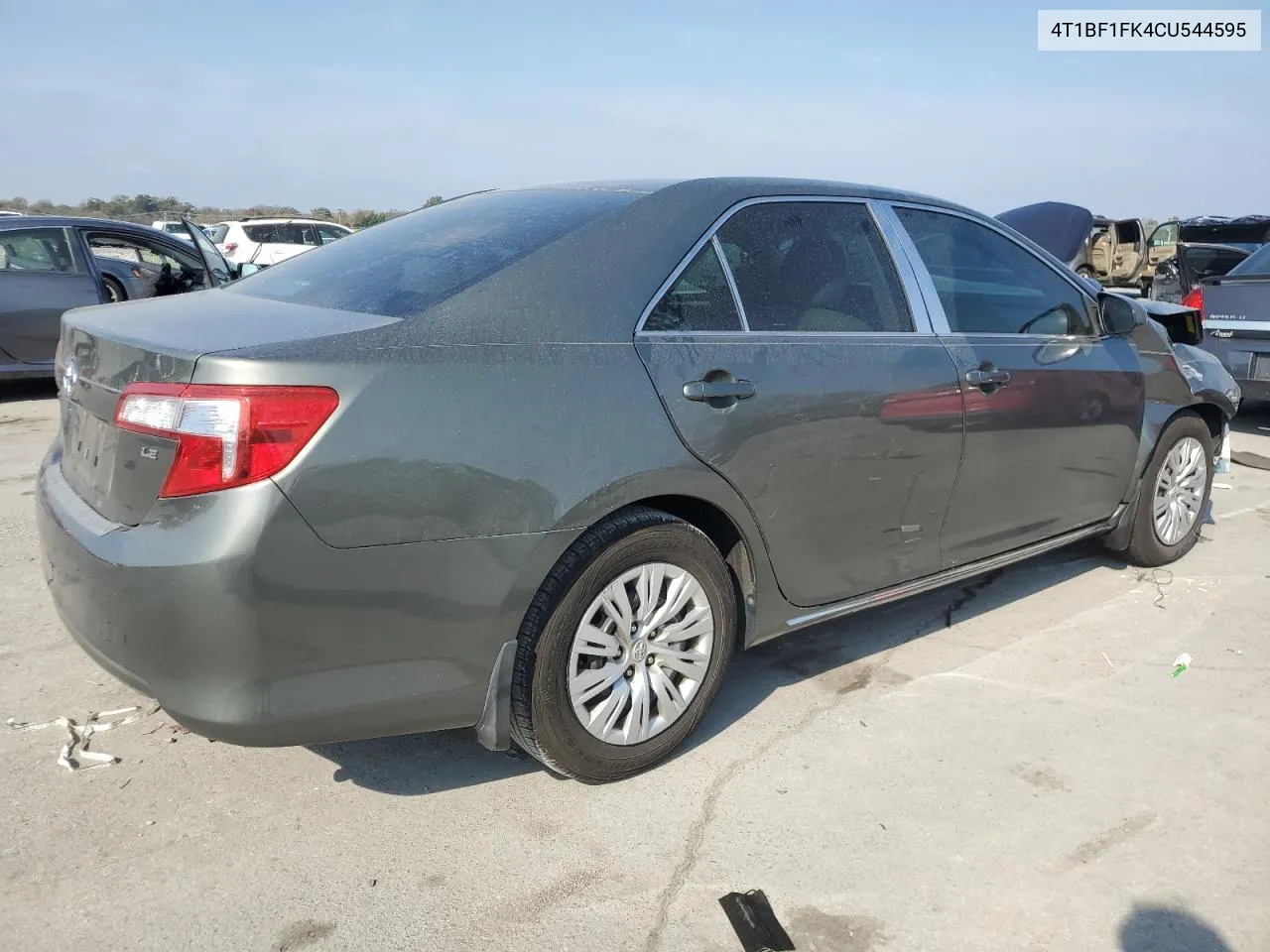 2012 Toyota Camry Base VIN: 4T1BF1FK4CU544595 Lot: 77704694