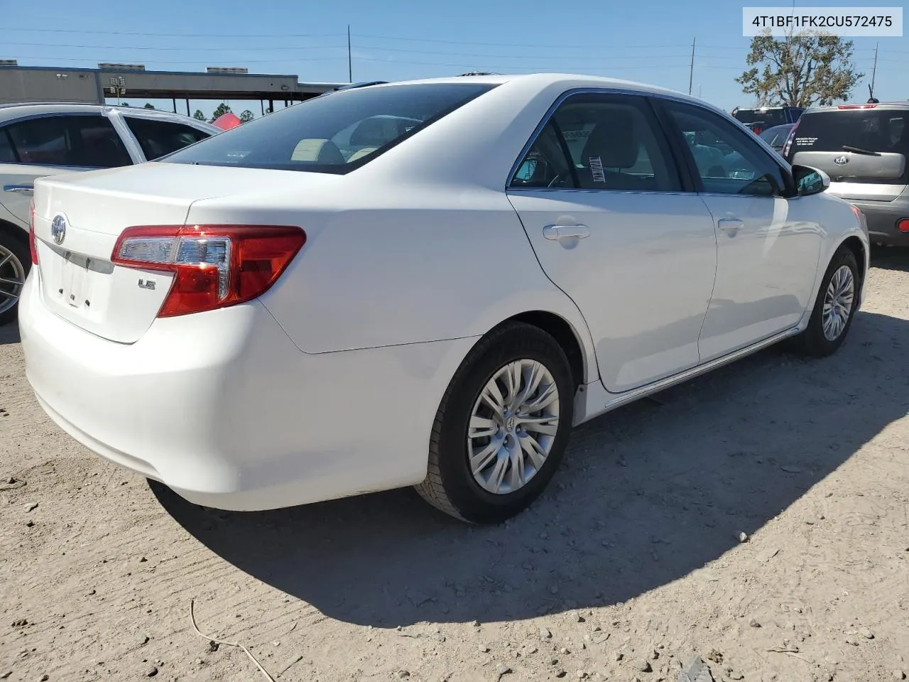 2012 Toyota Camry Base VIN: 4T1BF1FK2CU572475 Lot: 77835474