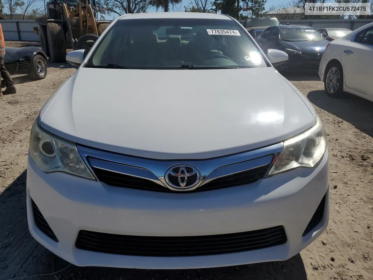 2012 Toyota Camry Base VIN: 4T1BF1FK2CU572475 Lot: 77835474