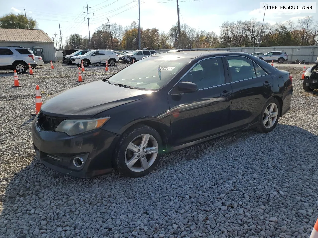 2012 Toyota Camry Base VIN: 4T1BF1FK5CU017598 Lot: 77842334