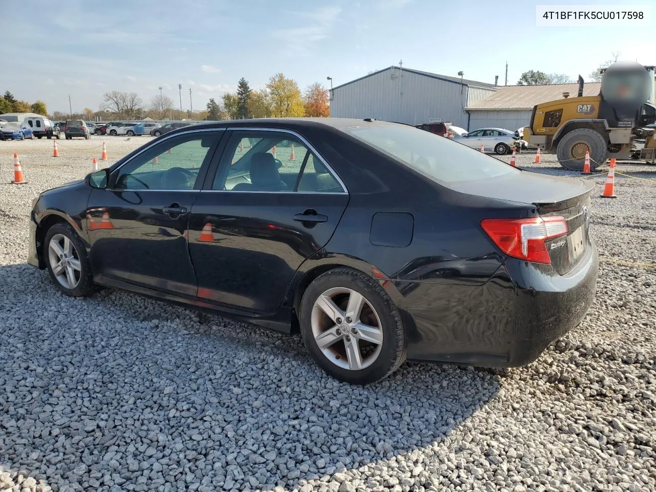 2012 Toyota Camry Base VIN: 4T1BF1FK5CU017598 Lot: 77842334