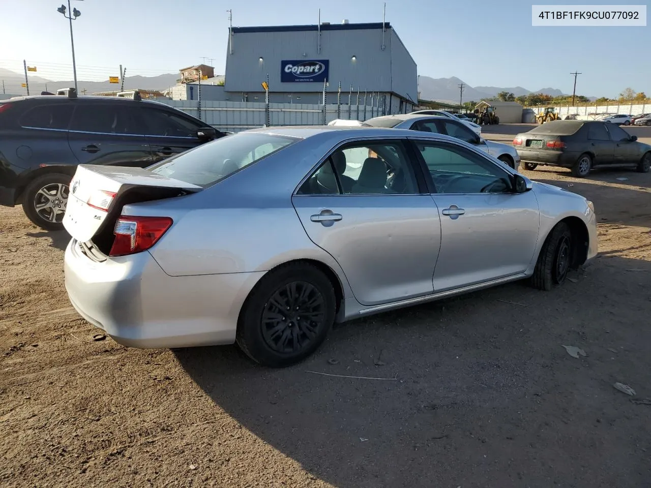 2012 Toyota Camry Base VIN: 4T1BF1FK9CU077092 Lot: 77882864