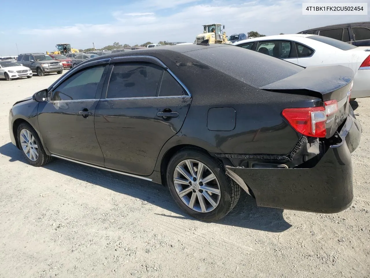 2012 Toyota Camry Se VIN: 4T1BK1FK2CU502454 Lot: 77943314