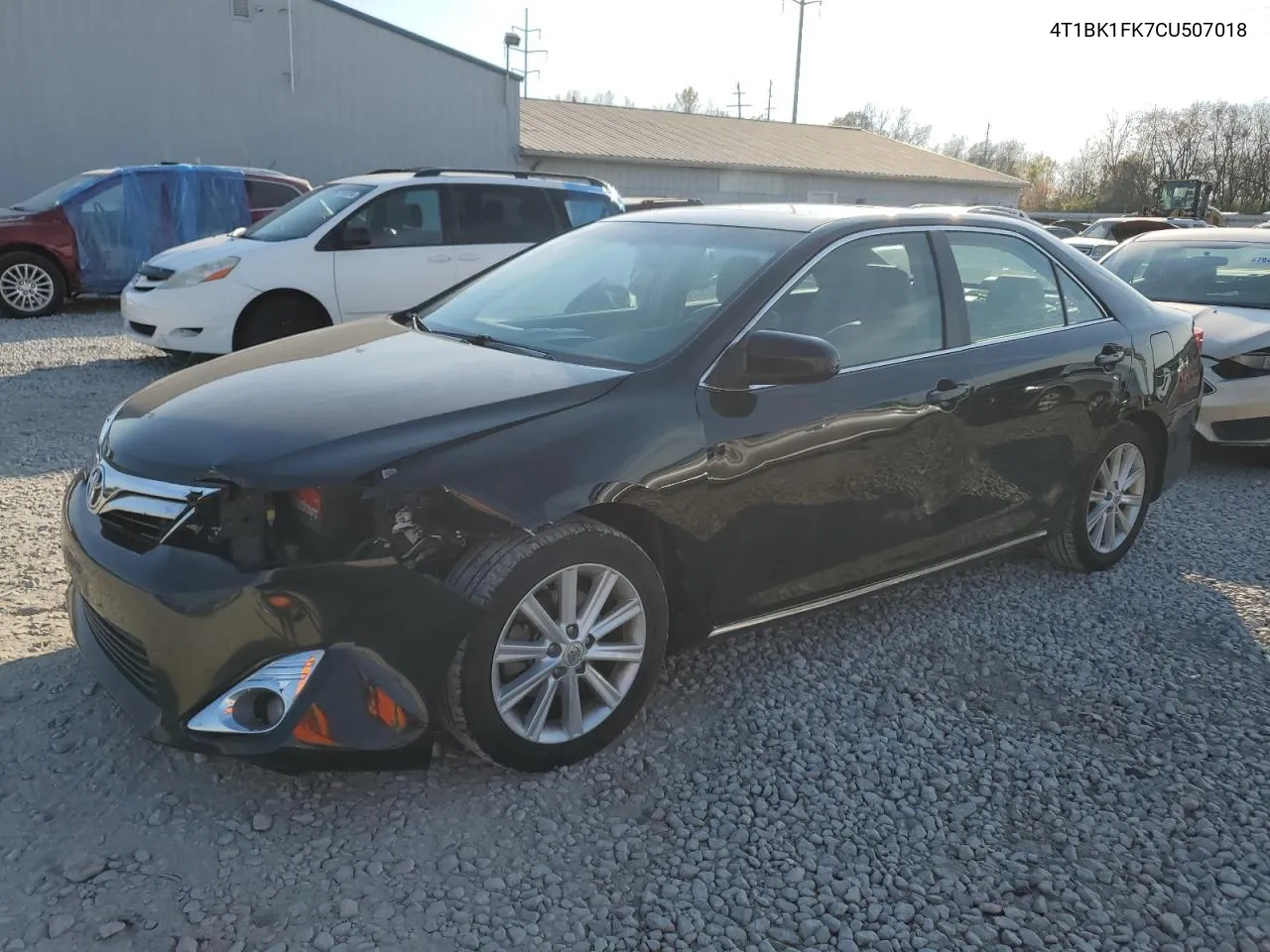 2012 Toyota Camry Se VIN: 4T1BK1FK7CU507018 Lot: 77967504