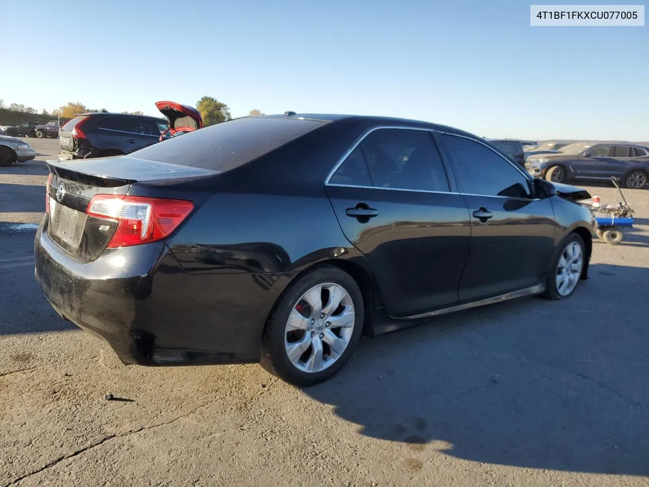 2012 Toyota Camry Base VIN: 4T1BF1FKXCU077005 Lot: 78023254