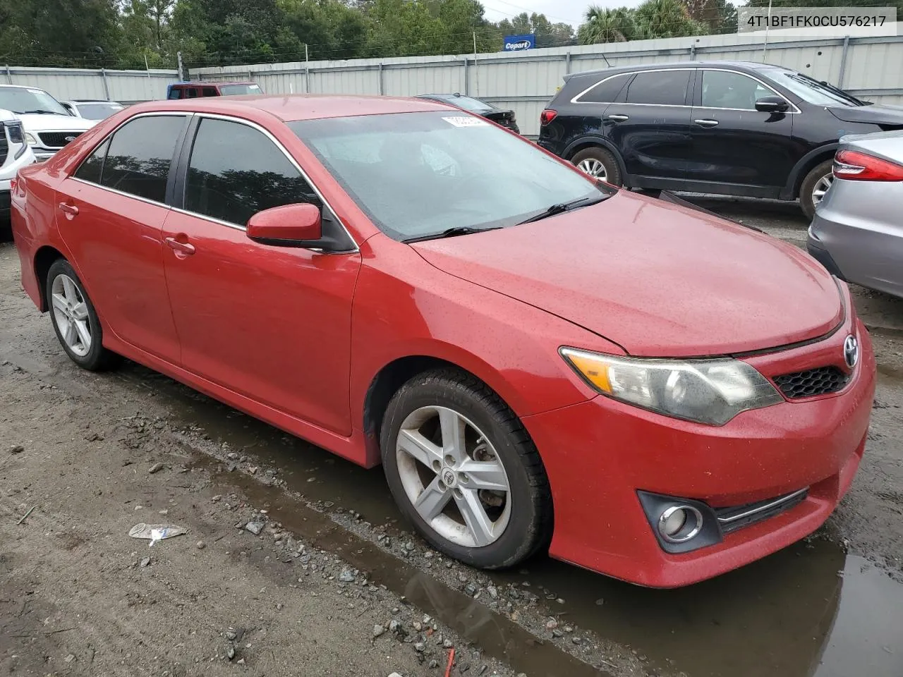 2012 Toyota Camry Base VIN: 4T1BF1FK0CU576217 Lot: 78031904