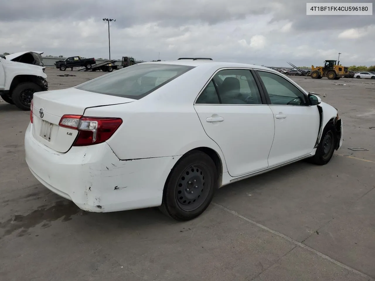 2012 Toyota Camry Base VIN: 4T1BF1FK4CU596180 Lot: 78093564