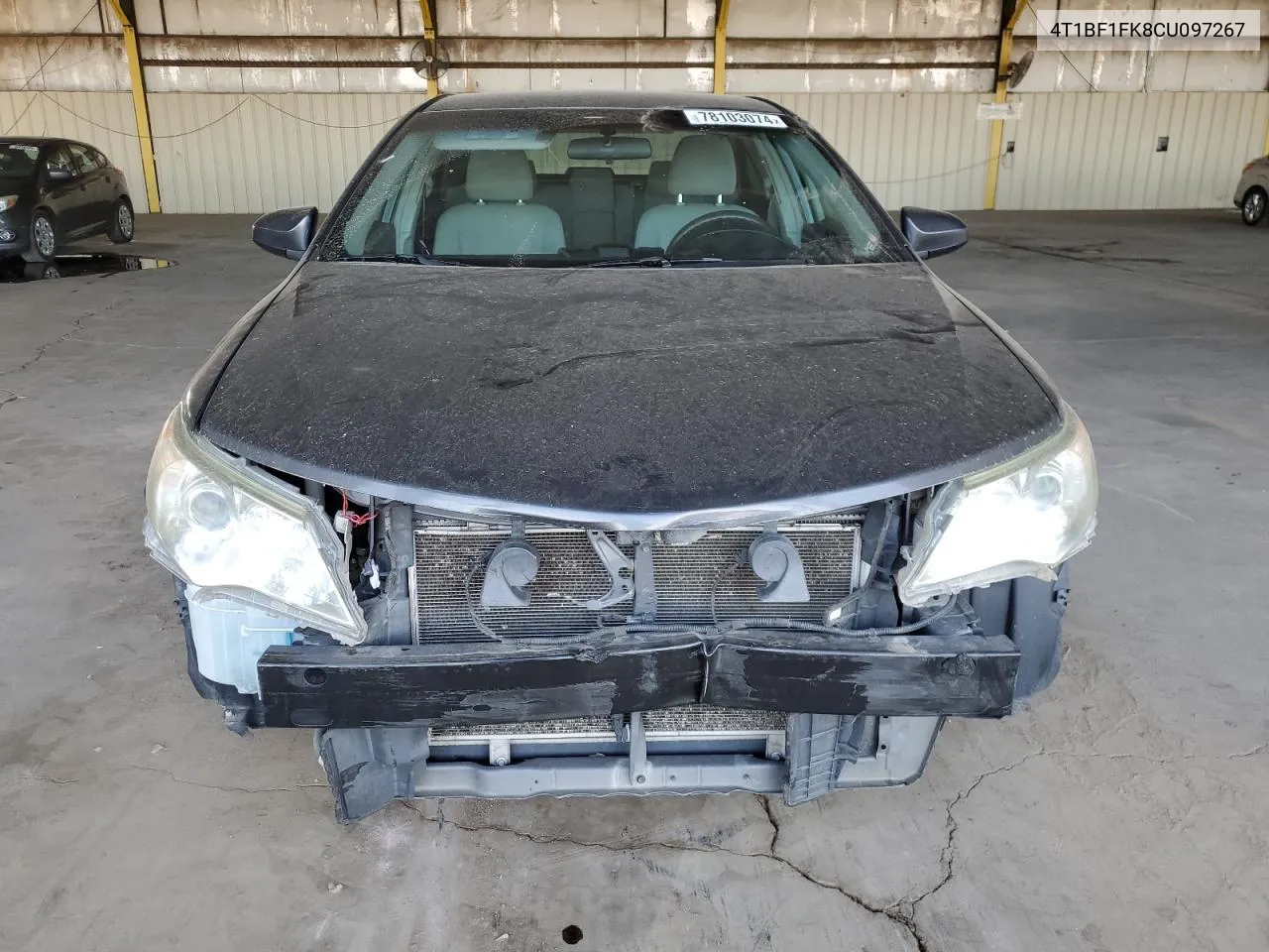 2012 Toyota Camry Base VIN: 4T1BF1FK8CU097267 Lot: 78103074