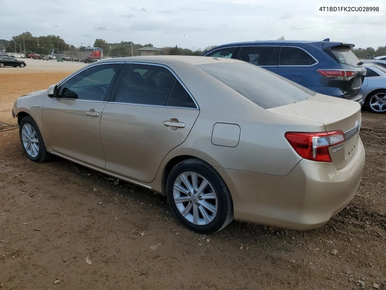 2012 Toyota Camry Hybrid VIN: 4T1BD1FK2CU028998 Lot: 78125174