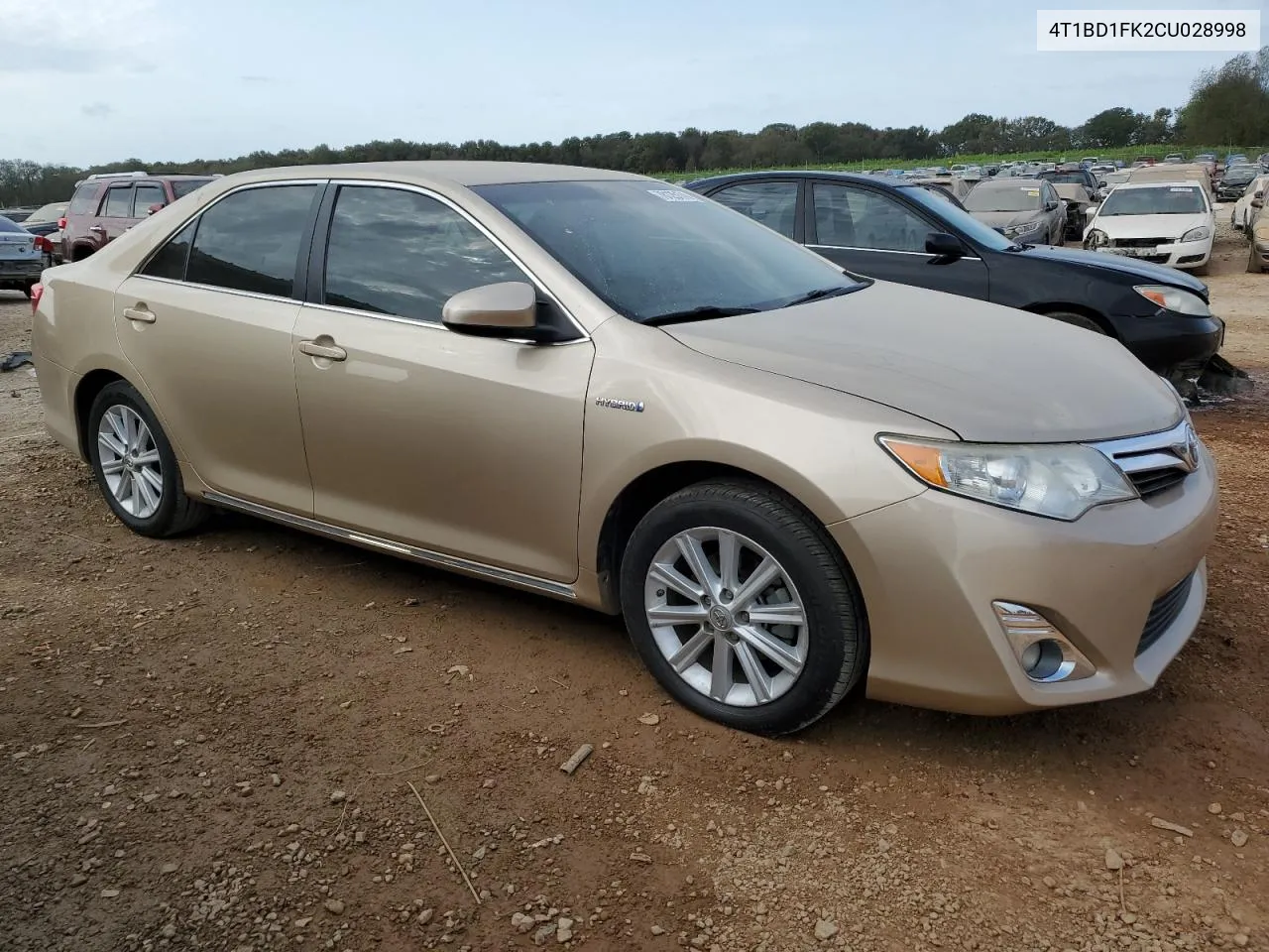 4T1BD1FK2CU028998 2012 Toyota Camry Hybrid