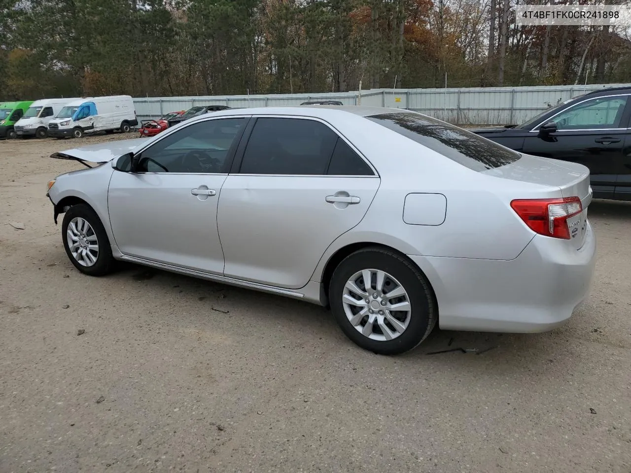 2012 Toyota Camry Base VIN: 4T4BF1FK0CR241898 Lot: 78136184