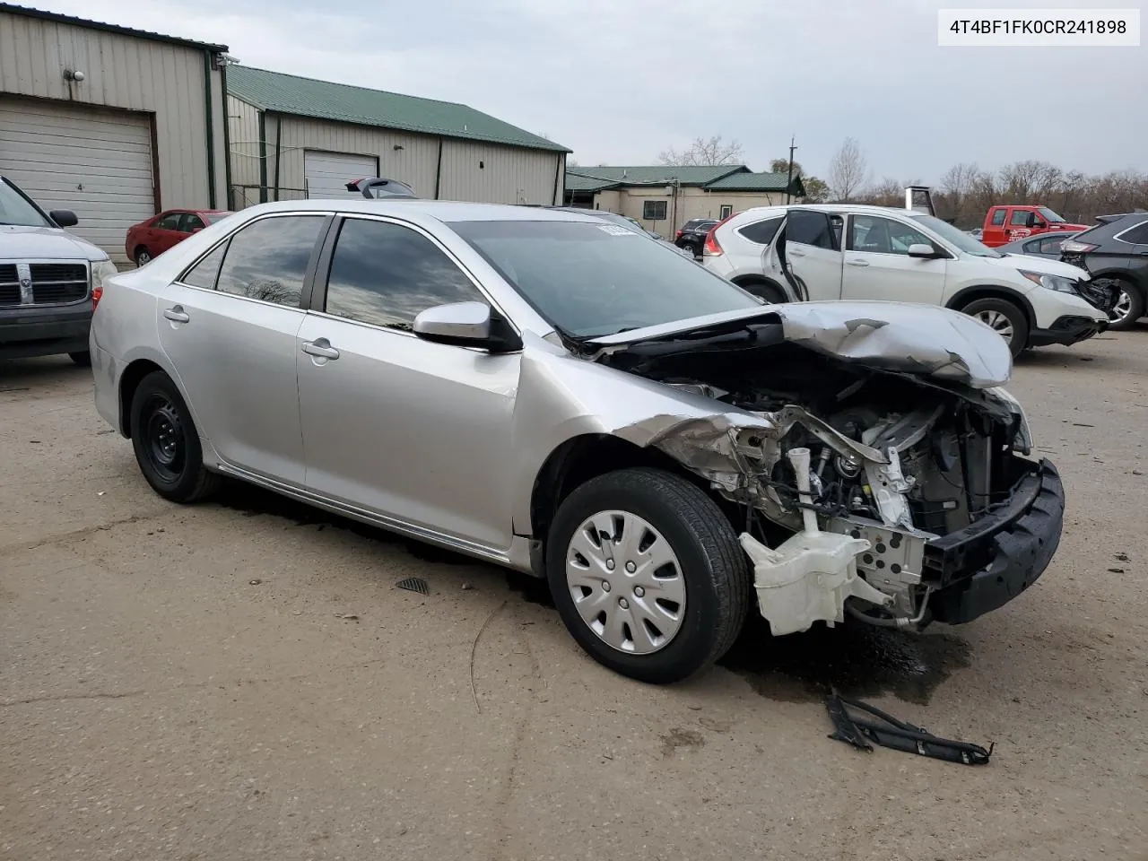 2012 Toyota Camry Base VIN: 4T4BF1FK0CR241898 Lot: 78136184