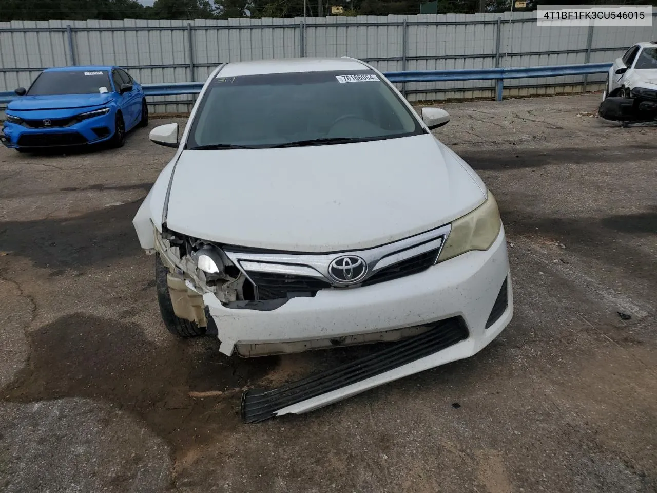 4T1BF1FK3CU546015 2012 Toyota Camry Base