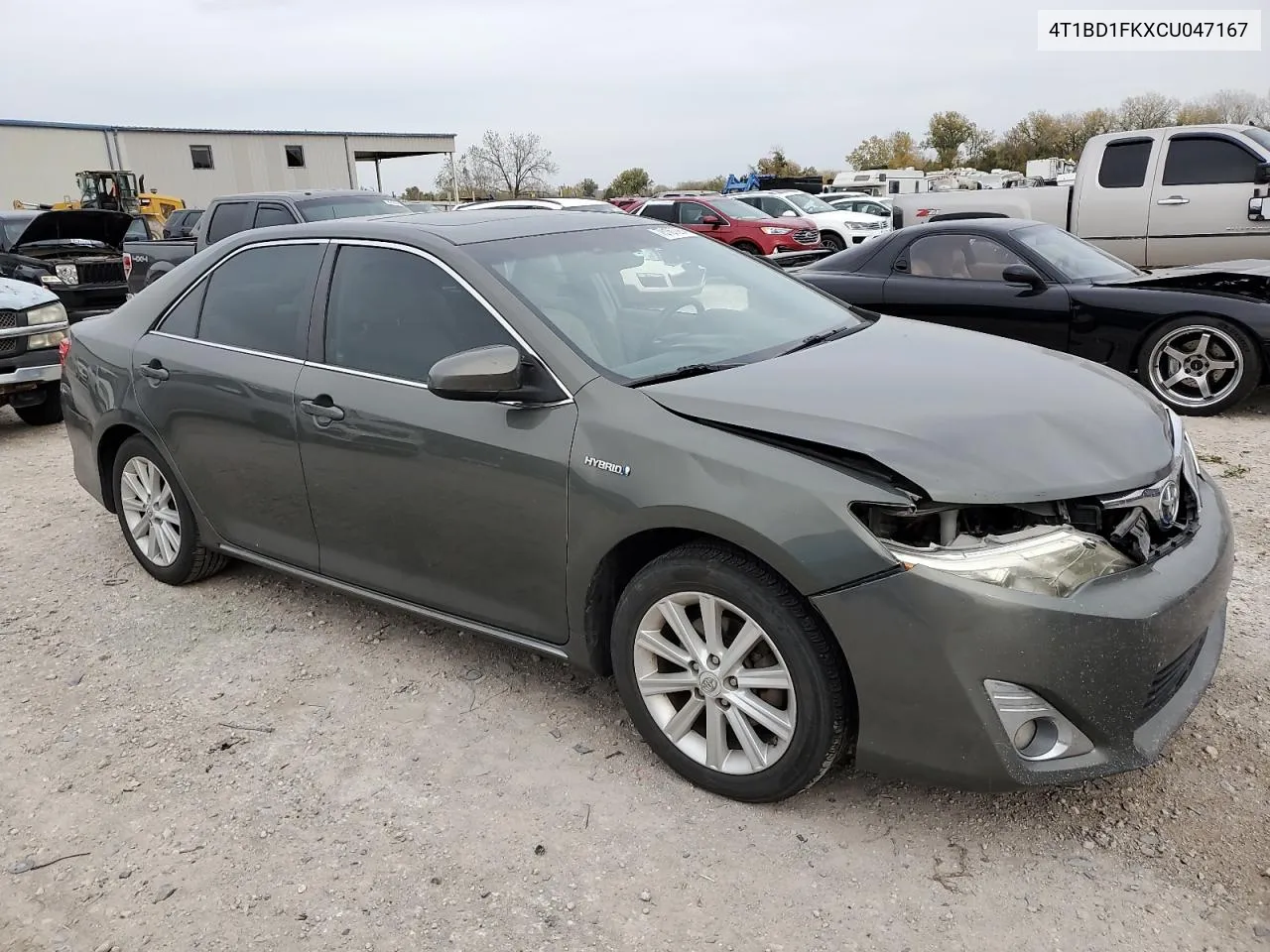 2012 Toyota Camry Hybrid VIN: 4T1BD1FKXCU047167 Lot: 78167284