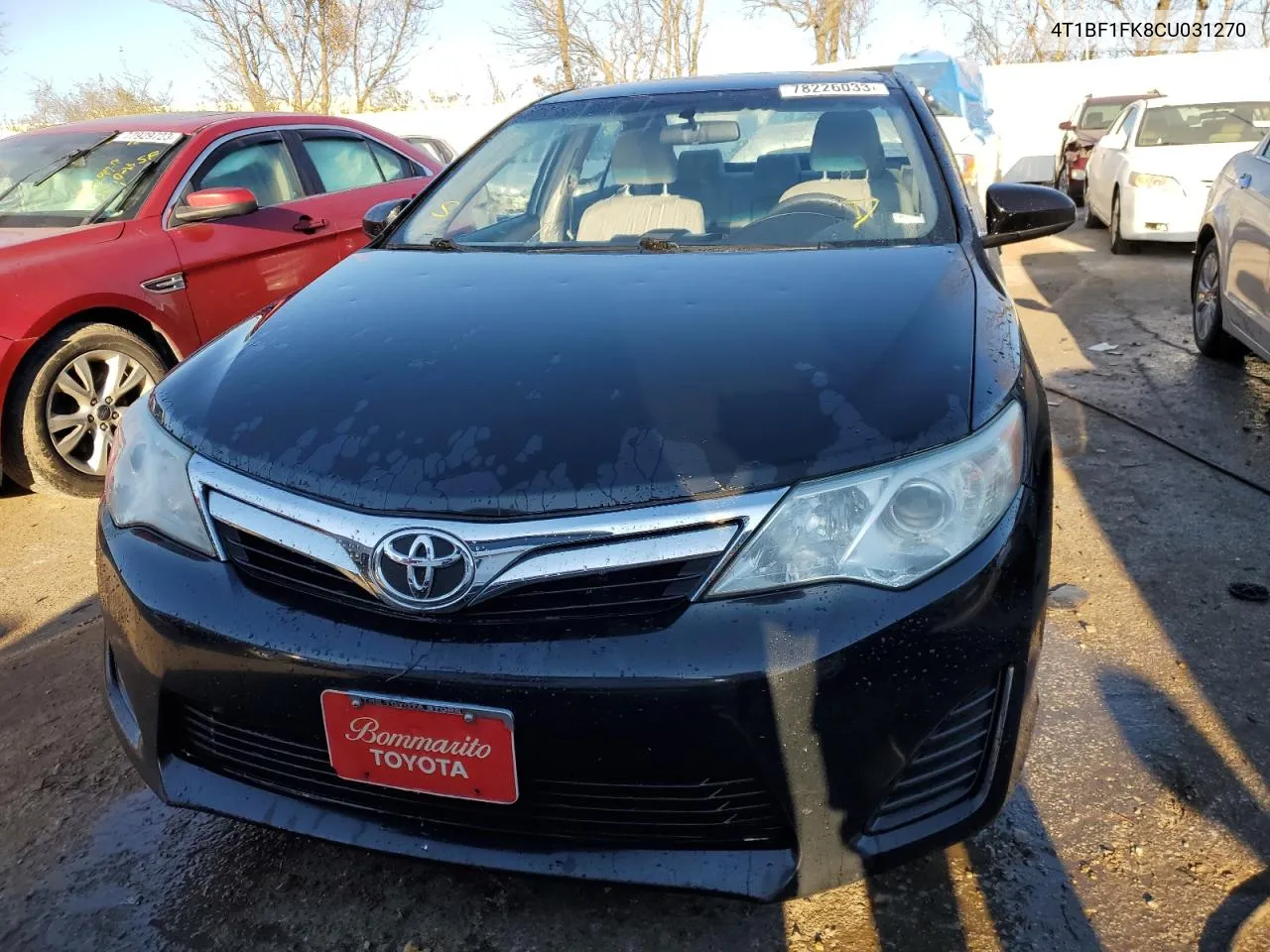 2012 Toyota Camry Base VIN: 4T1BF1FK8CU031270 Lot: 78226033