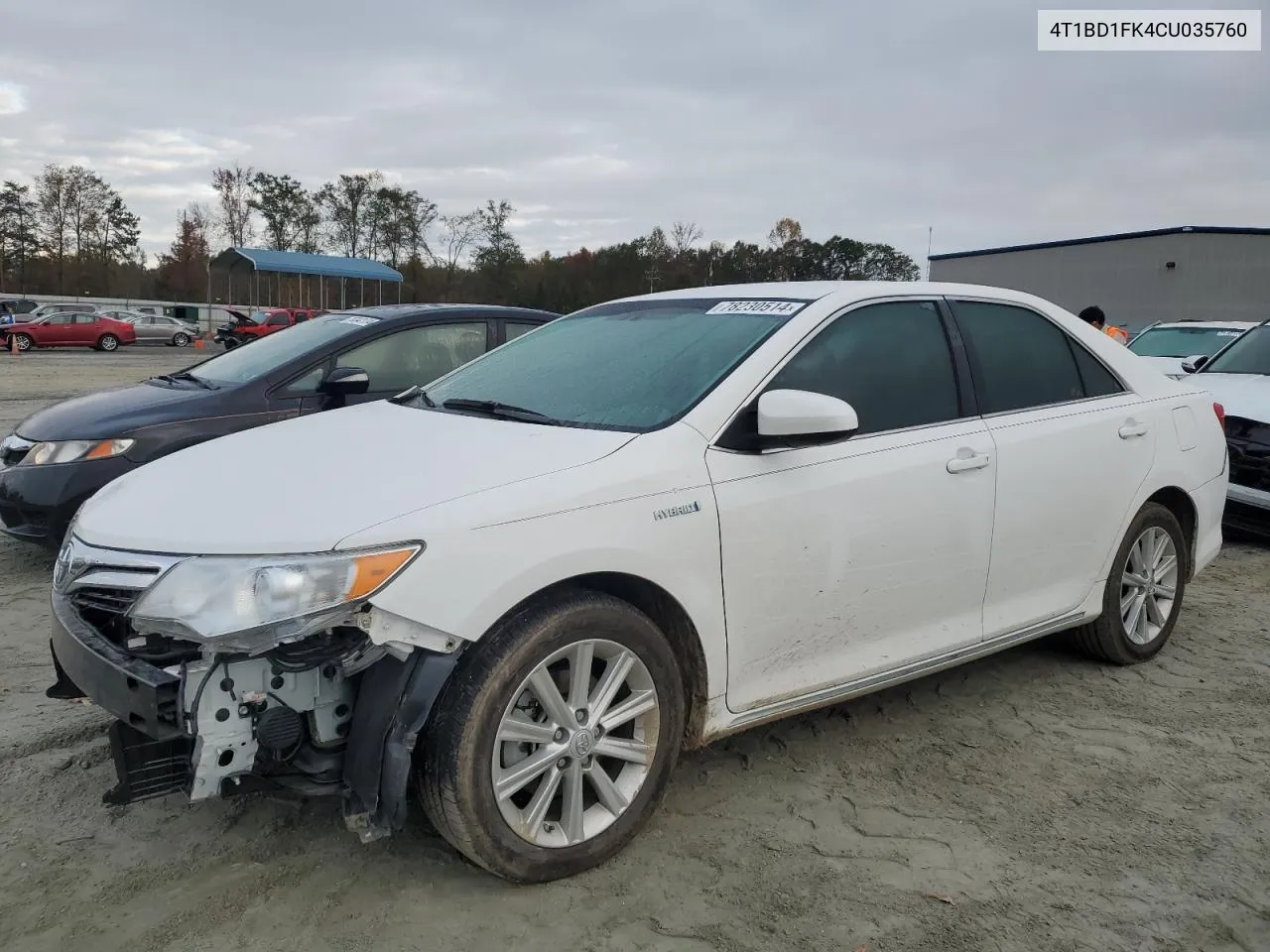 2012 Toyota Camry Hybrid VIN: 4T1BD1FK4CU035760 Lot: 78230514