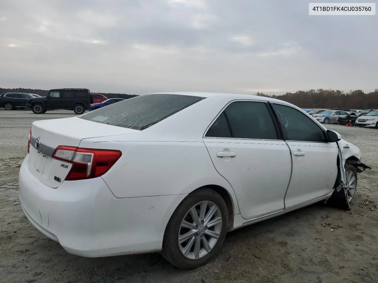 2012 Toyota Camry Hybrid VIN: 4T1BD1FK4CU035760 Lot: 78230514